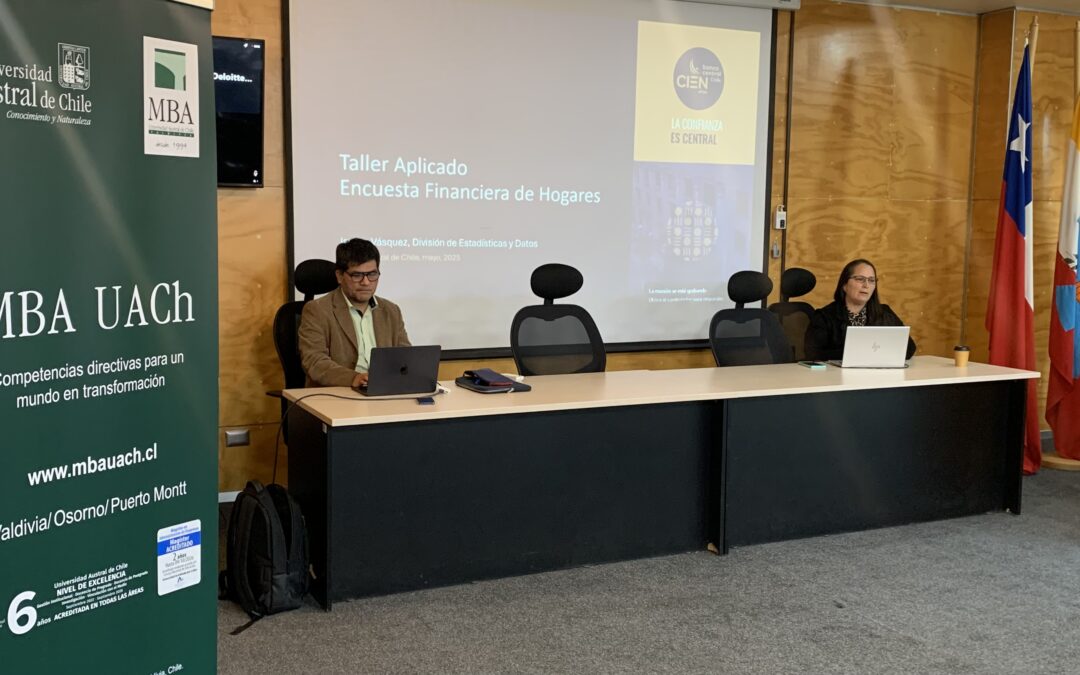 Taller aplicado encuesta financiera hogares por Analista Senior del Banco Central de Chile