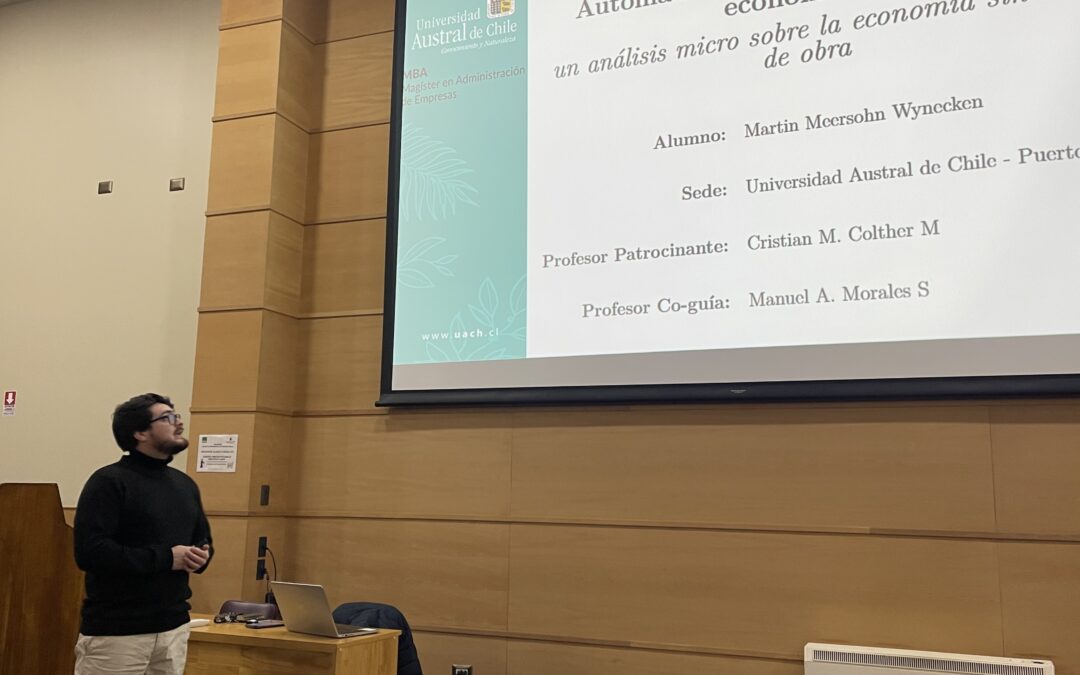 MBA UACh realizó jornada de exámenes de grado en la Sede Puerto Montt